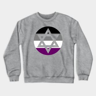 Ace Pride Star of David Crewneck Sweatshirt